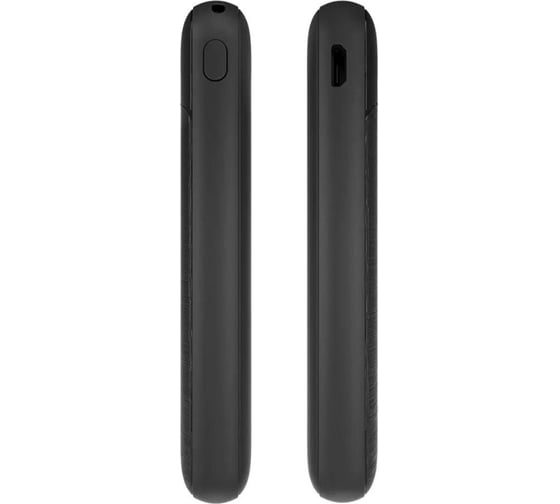 Внешний аккумулятор PERO PB01 5000 mAh, Li-Pol, output 2xUSB-A 2.1A, черный PB01BL