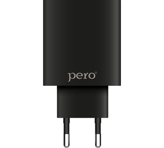 Сетевое зарядное устройство PERO TC02 2USB 2.1A черный ТС02BL2A