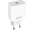 Сетевое зарядное устройство PERO TC03 PD 18W белый ТС03WHPD 1