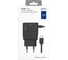 Сетевое зарядное устройство PERO TC04 1USB 2.1A + MICRO-USB CABLE черный ТС04B2AMU 5