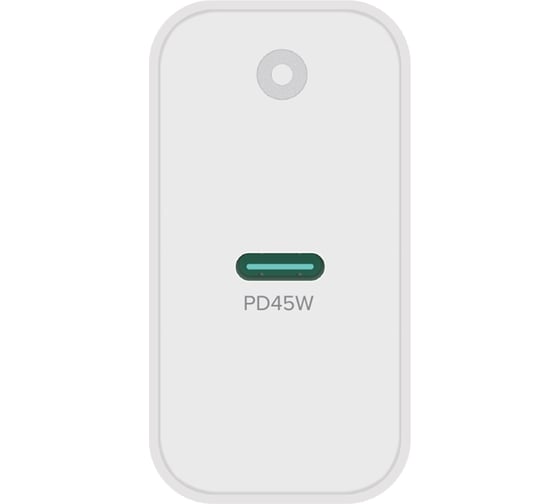 Сетевое зарядное устройство PERO TC13 USB-C PD, 45W белый ТС13W