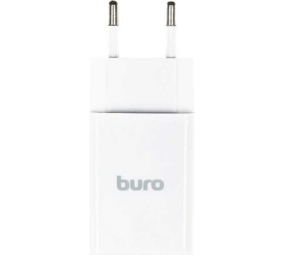 Сетевое зарядное устройство BURO BUWA1 10.5W 2.1A USB-A универсальное белый (BUWA10S100WH) 1655919