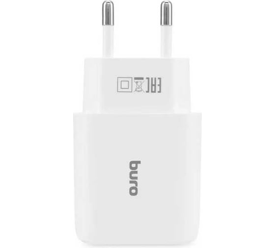 Сетевое зарядное устройство BURO BUWH1 15.5W 3.1A 2xUSB универсальное белый (BUWH15S200WH) 1920210