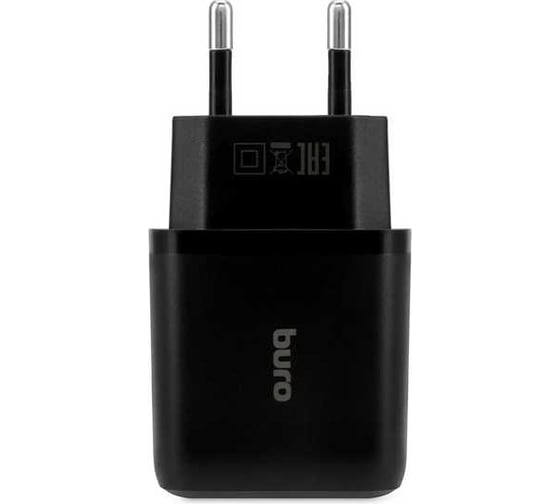 Сетевое зарядное устройство BURO BUWH1 15.5W 3.1A 2xUSB универсальное черный (BUWH15S200BK) 1920249