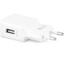 Сетевое зарядное устройство BURO TJ-248W 15W 2.4A (QC) USB-A универсальное белый 478472