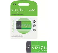 Батарейка алкалиновая 23 БОЛТА 9V Крона 6LR61 1шт в упаковке 6LR61 1B