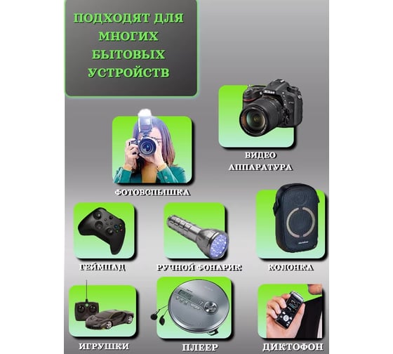Батарейка алкалиновая 23 БОЛТА 9V Крона 6LR61 1шт в упаковке 6LR61 1B