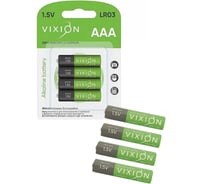 Батарейка алкалиновая 23 БОЛТА LR03-AAA 4шт в упаковке AAA-LR03 4B
