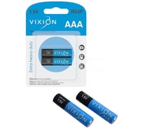 Батарейка солевая 23 Болта R03P-AAA 2шт в упаковке AAA-R03P 2B