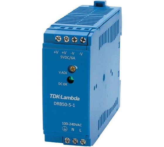 Блок питания TDK-Lambda DRB50-5-1 00385591 1