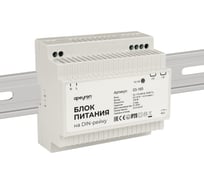 Блок питания Apeyron на DIN рейку 24В, 100Вт, 4,2А, IP20, 100x93x56мм, пластик, белый / 03-165