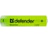 Батарейка алкалиновая DEFENDER LR03-4S ААА, шринк, 4 шт, EcoLine 56021 3