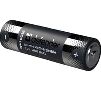 Аккумуляторная батарея DEFENDER HR6-2BL 2100 mAh АА, Ni-MH, блистер, 2 шт 56502