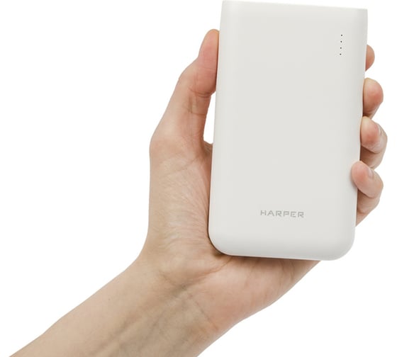 Внешний аккумулятор HARPER PB-10010 white H00001309