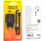 Сетевое зарядное устройство Borofone BA64A, 1хUSB-А, 2.1А + кабель AM-Type-C, 1 м, черный 23752-BA64AtBK 3