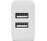 Сетевое зарядное устройство BYZ B35, 2хUSB-А, 2.1А + кабель AM-Type-C, 1 м, белый 23750-B35TW 4