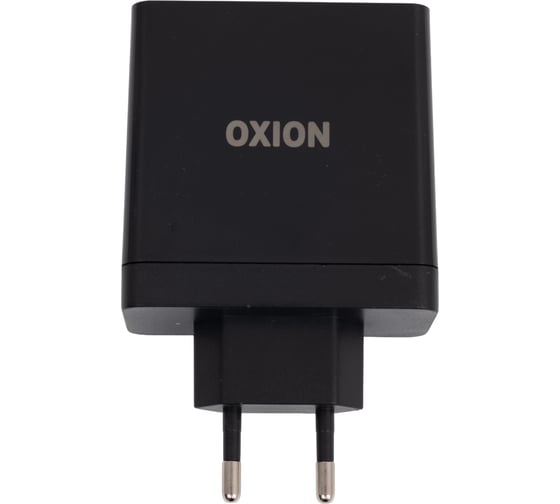 Быстрое сетевое зарядное устройство OXION 48Вт-USB1,2(QC3.0) 5V/3A, 6-9V2A, 9-12V/1.5A, USB3 5V/2.4A чёрный, арт. OX-QC305BK