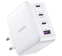 Сетевое зарядное устройство Ugreen CD226 Nexode 100W USB_A+3 SB-C GaN Tech Fast Charger EU. цвет белый 15337_