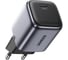 Сетевое зарядное устройство Ugreen CD319) Nexode Mini 30W USB-C PD GaN Fast Charger EU с кабелем 1м 60W. цвет серый космос 25257_ 1