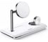 Беспроводное зарядное устройство Ugreen 3 в 1 CD278 3 in 1 Wireless Charger Qi2 для Apple Watch iPhone Airpods. цвет белый 90326 1