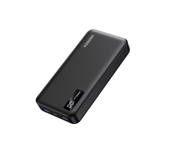 Внешний аккумулятор Ugreen PB312 20000mAh PD 20W Power Bank цвет серый 25683_