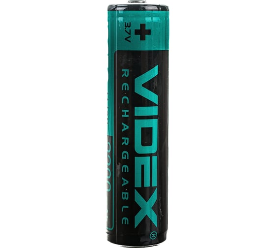 Аккумулятор Videx 18650 2200mAh 1 шт с защитой VID-18650-2.2-WP