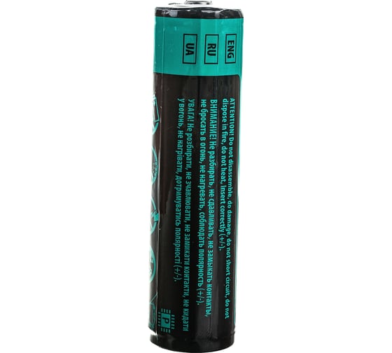 Аккумулятор Videx 18650 2200mAh 1 шт с защитой VID-18650-2.2-WP