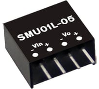 Преобразователь Mean Well SMU01M-05 DC-DC 1Вт Т00295652