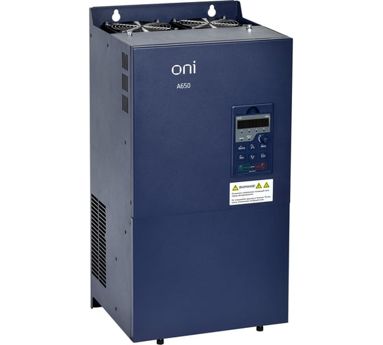 Преобразователь частоты ONI A650 380В 3Ф 160кВт 304А M A650-33E160M 1