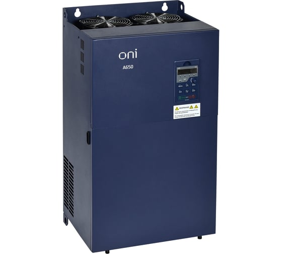 Преобразователь частоты ONI A650 380В 3Ф 185кВт 350А M A650-33E185M 1