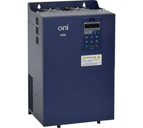Преобразователь частоты ONI A650 380В 3Ф 90кВт 176А тор. M A650-33E90TM