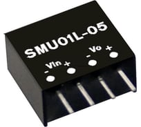 Преобразователь Mean Well DC/DC SMU01L-05 1Вт Т00295651
