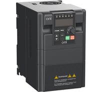 Преобразователь частоты ONI A150 220В 1Ф 2,2кВт 10А встроенный тормозной модуль A150-21-22NT