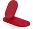 Беспроводная зарядка Interstep 10Вт Qi+10Вт Qi WCH-2CDUO ткань красный, 74822 1