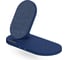 Беспроводная зарядка Interstep 10Вт Qi+10Вт Qi WCH-2CDUO ткань синий, 74820 1