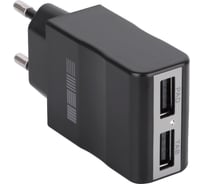 Зарядное устройство от сети Interstep, RT:2USB ток 2A, B201 30710