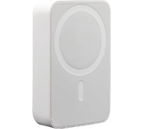 Портативное беспроводное зарядное устройство REXANT Power Bank (аккумуляторная батарея) 10000 mAh, MagSafe, белое 30-2054