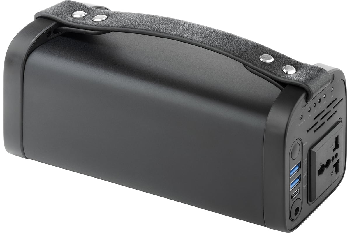 Внешний аккумулятор Interstep 220В 40000мАч 150Вт + Type-C зарядка 60Вт ...