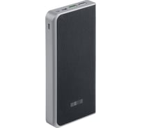 Внешний аккумулятор Interstep PB1618PD 16000мАч TypeC QC/PD + 8pin вход BK, B201, 60769