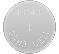 Mirex Батарея щелочная AG12 / LR43  1,5V  6 шт ecopack, 23702-LR43-E6