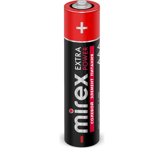 Батарея Mirex, солевая R03 / AAA 1,5V 24 шт showbox 23702-ER03-B24