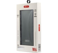 Портативное ЗУ BYZ, Power Bank W6 10000 mAh, металлик 23750-W6GN