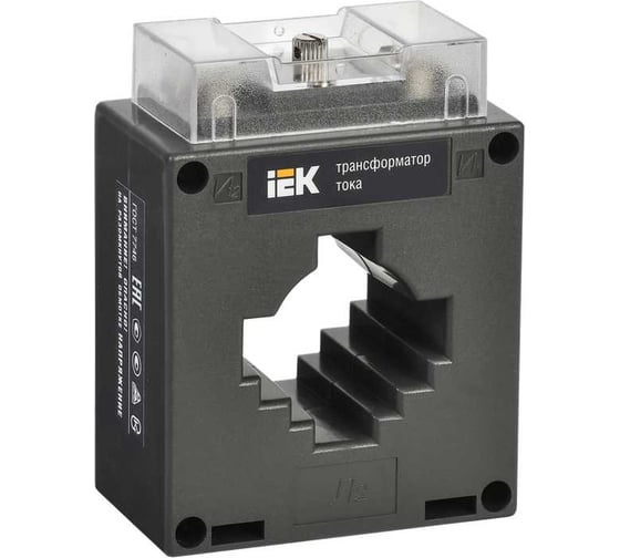 Трансформатор тока IEK ТТИ-40 300, 5А, 5ВА, класс 0,5S ITT30-3-05-0300 1