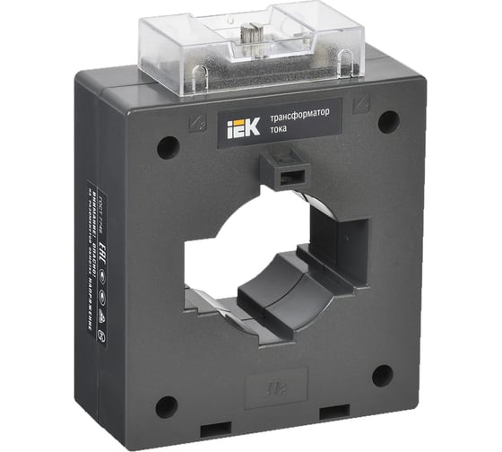 Трансформатор тока IEK ТТИ-60 1000, 5А, 10ВА, класс 0,5S ITT40-3-10-1000