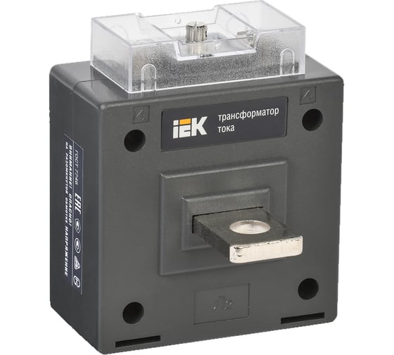 Трансформатор тока IEK ТТИ-А 600, 5А, 5ВА, класс 0,5S ITT10-3-05-0600