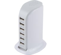 СЗУ Red Line Tech 6 USB модель NT-7, 6А белый УТ000018572