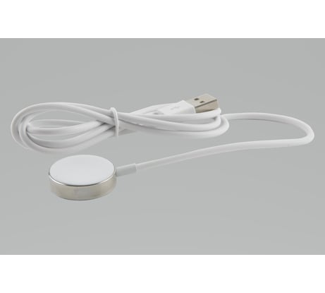 Беспроводная зарядка Red Line Qi-09 для Apple Watch металл, белый УТ000017096