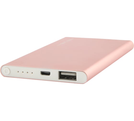 Внешний АКБ Red Line J01 4000 mAh, металл, розовое золото УТ000009488