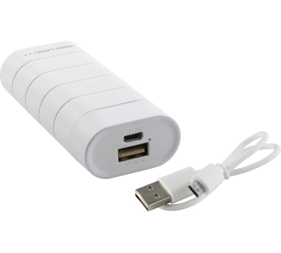 Внешний АКБ Red Line RP-02 4000 mAh, белый УТ000016507
