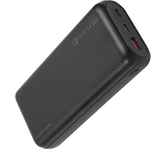 Внешний АКБ Red Line RP-28 20000 mAh, PD+QC 3.0 черный УТ000021516